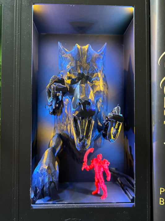 Red Rising theme Book Nook