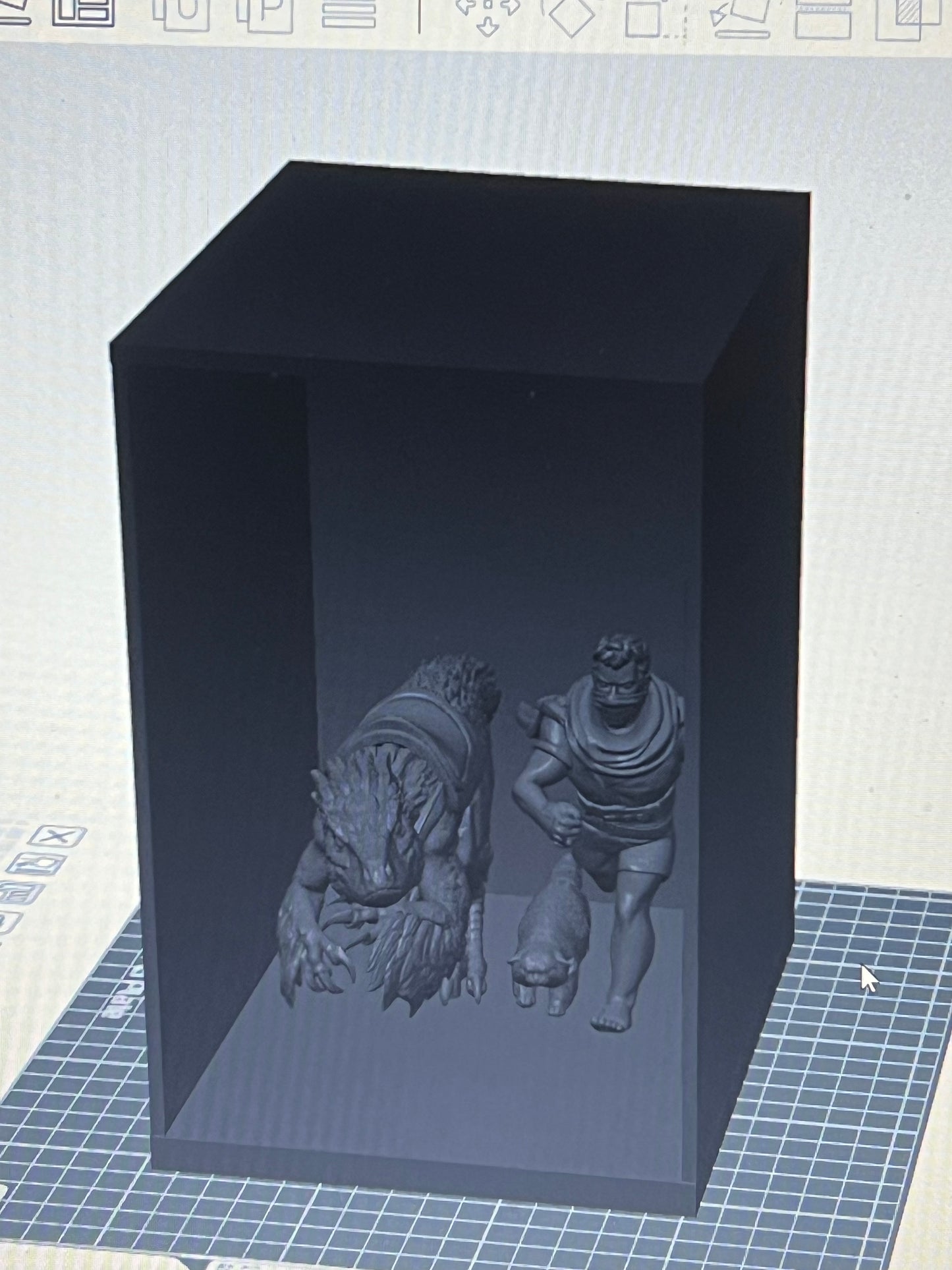 STL ONLY Dungeon Crawler Carl Book Nook (CCNC LICENSE)