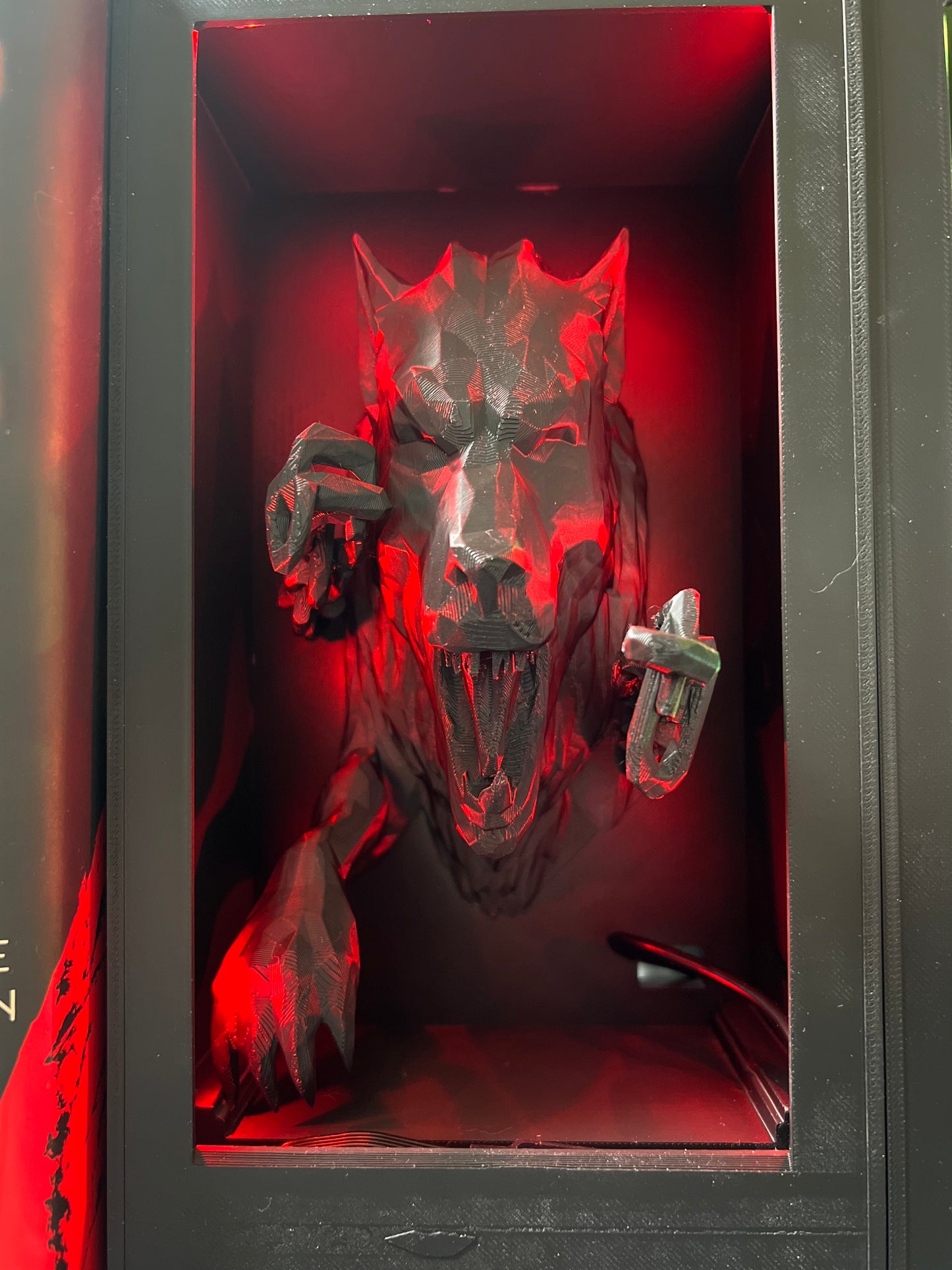 Red Rising theme Book Nook