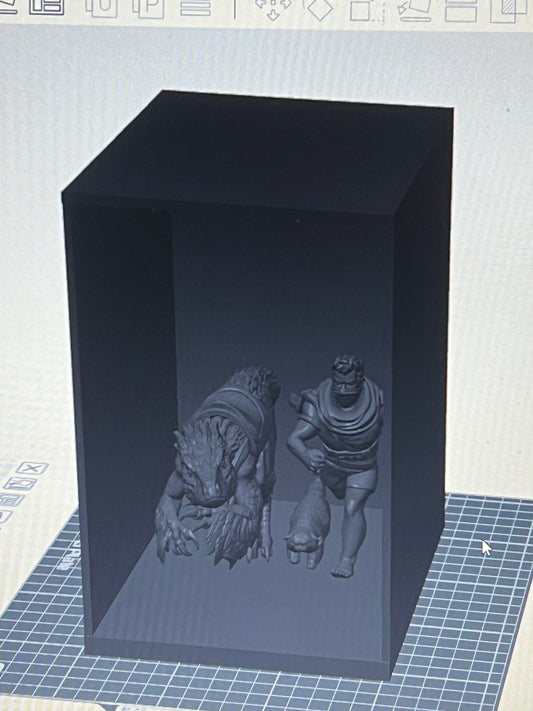 STL ONLY Dungeon Crawler Carl Book Nook (CCNC LICENSE)