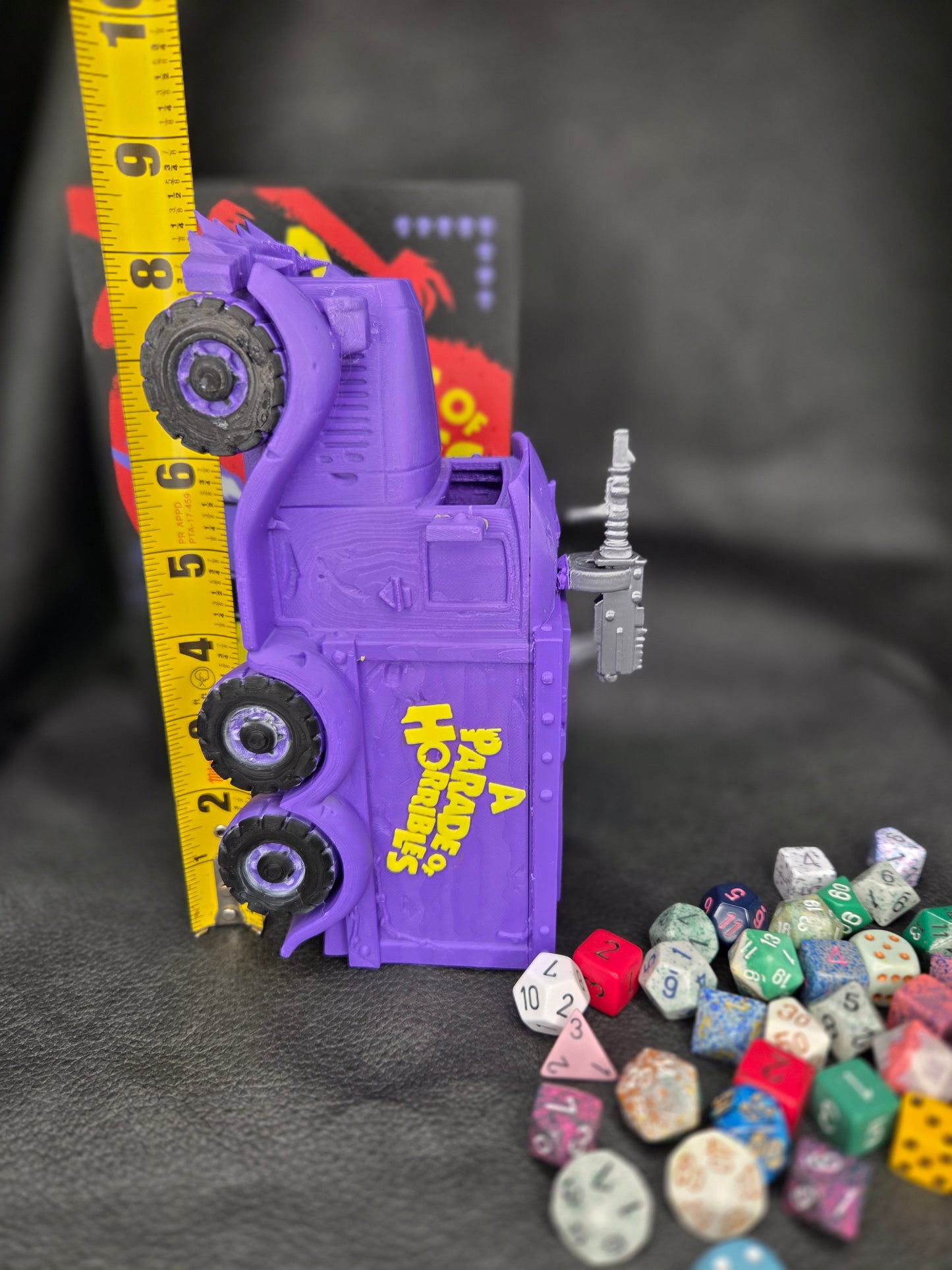 A Parade of Horribles Dice Truck – Inspired by Dungeon Crawler Carl