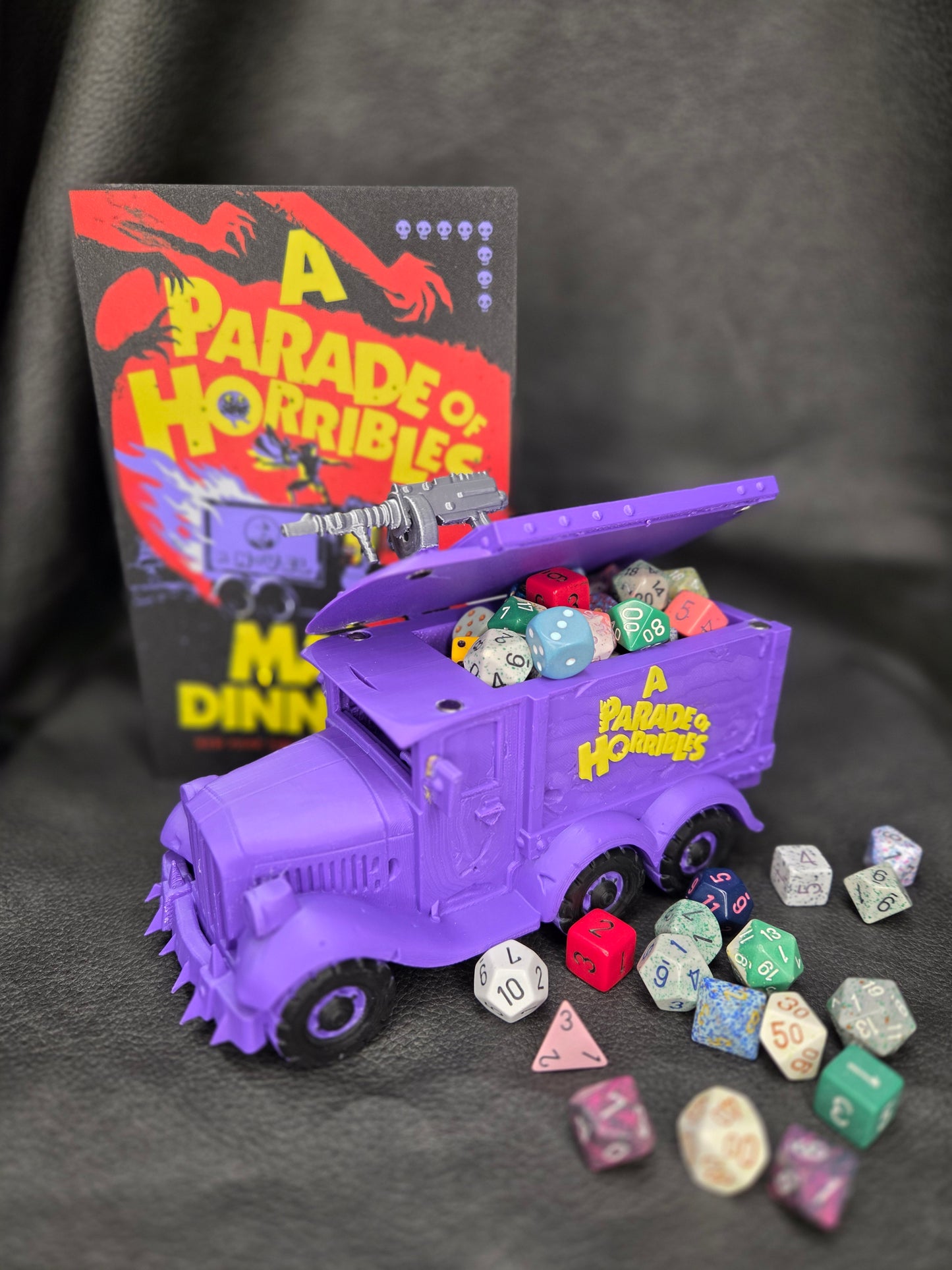 A Parade of Horribles Dice Truck – Inspired by Dungeon Crawler Carl
