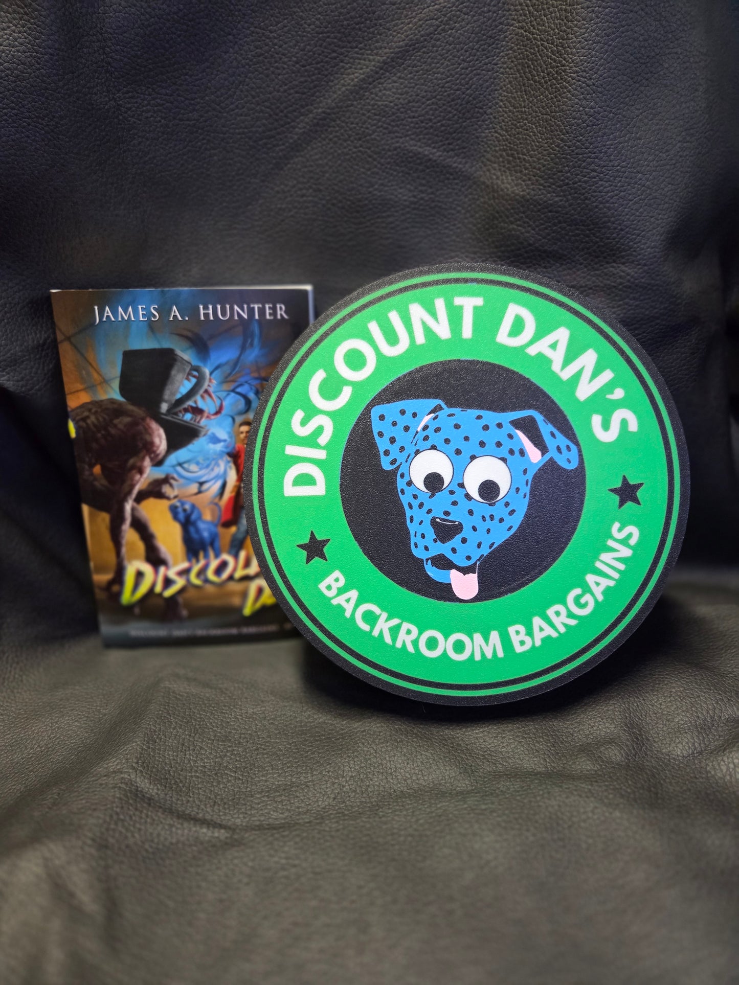 Discount Dan's Backroom Bargains Sign Feat. CROC